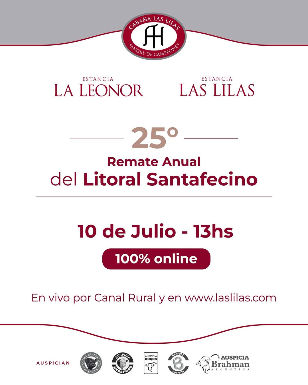 25° Remate Anual del Litoral Santafesino