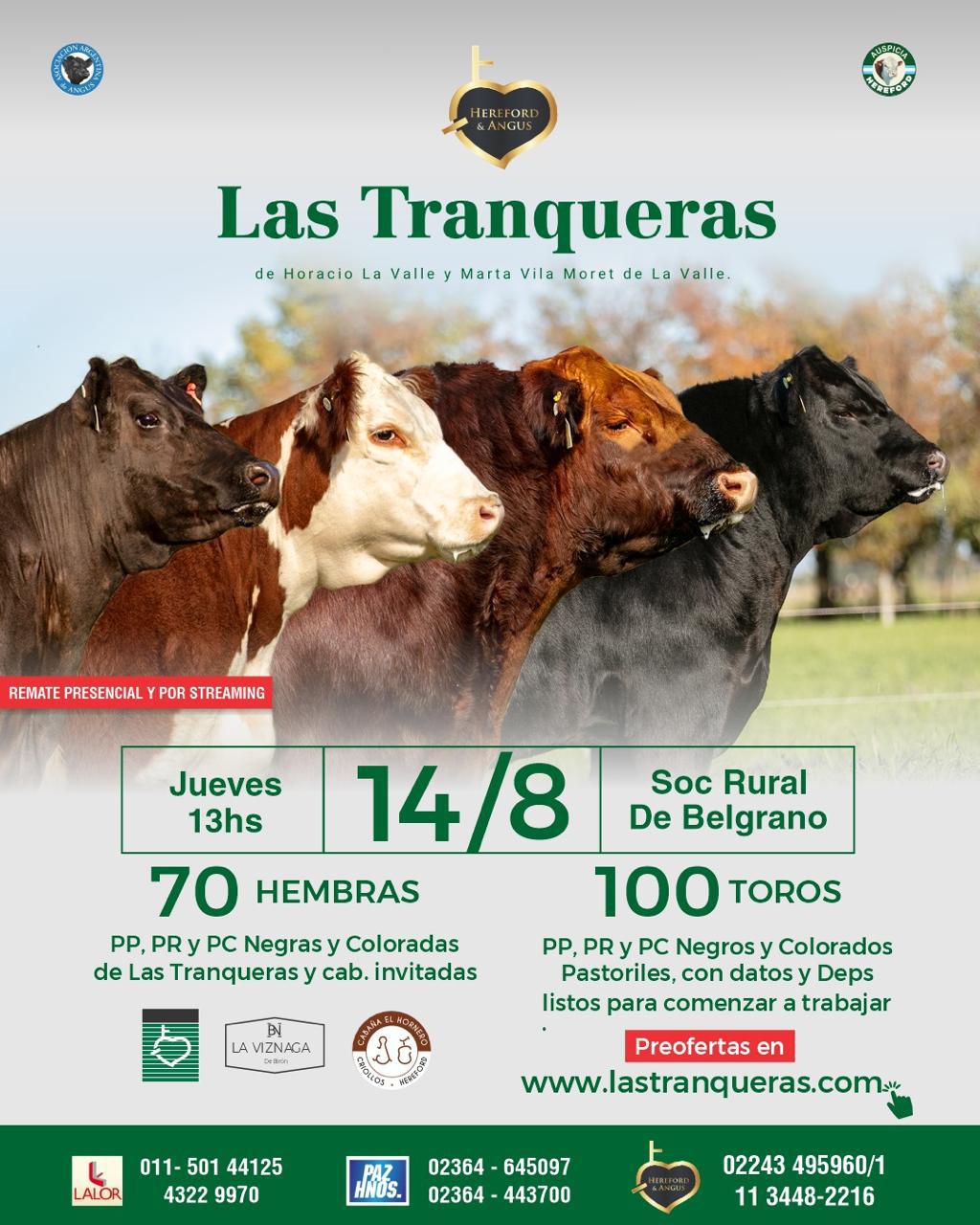 Remate Las Tranqueras 2025 Remate Las Tranqueras 2025