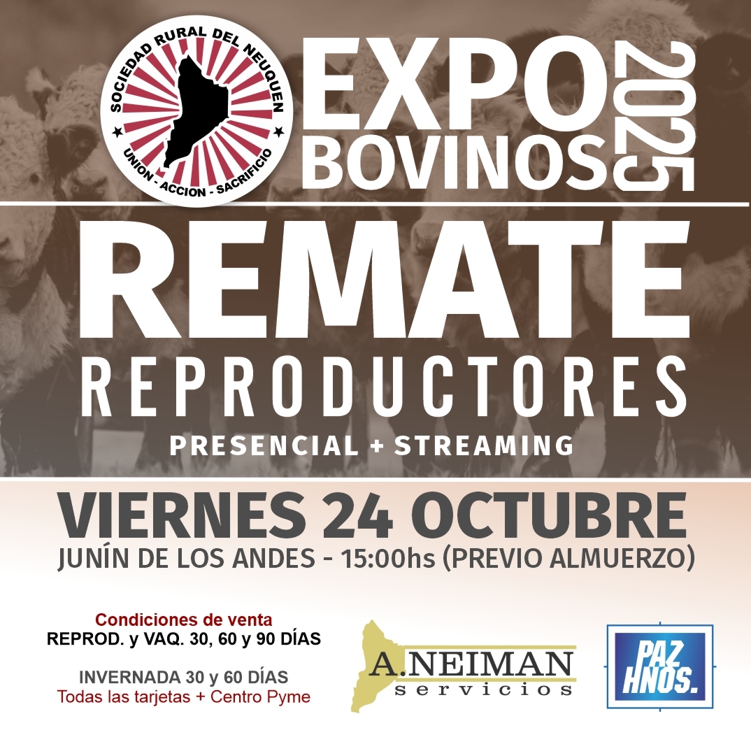 Remate Reproductores Neuquén