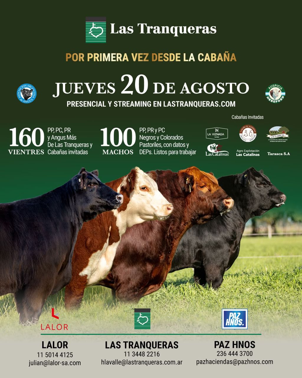 Remate Las Tranqueras 2026